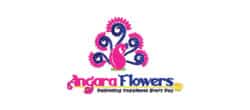 Angara flowers logo designs
